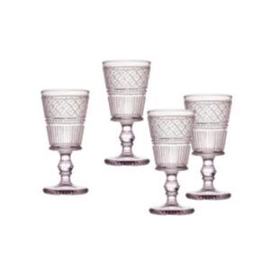 NWT Godinger Pink Claro Goblets, Set of 4